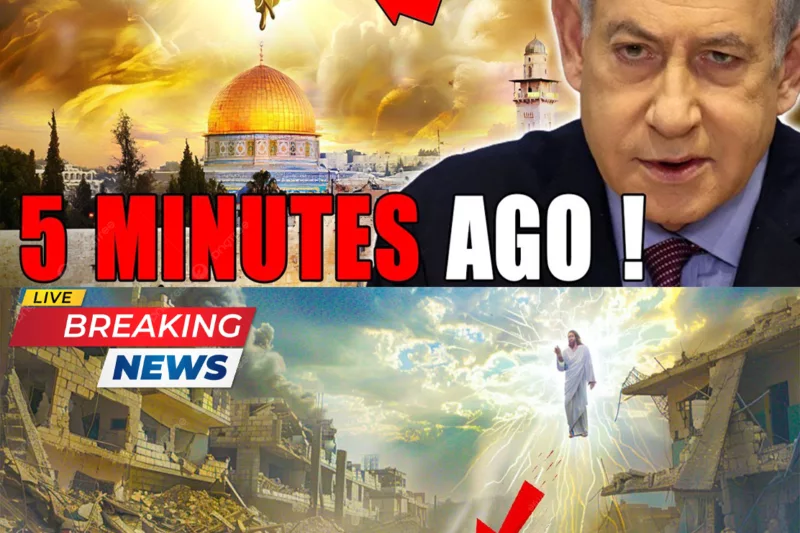 Incredible Miracle Happened In JERUSALEM, Jesus And An Angel Appear On The Sky!…